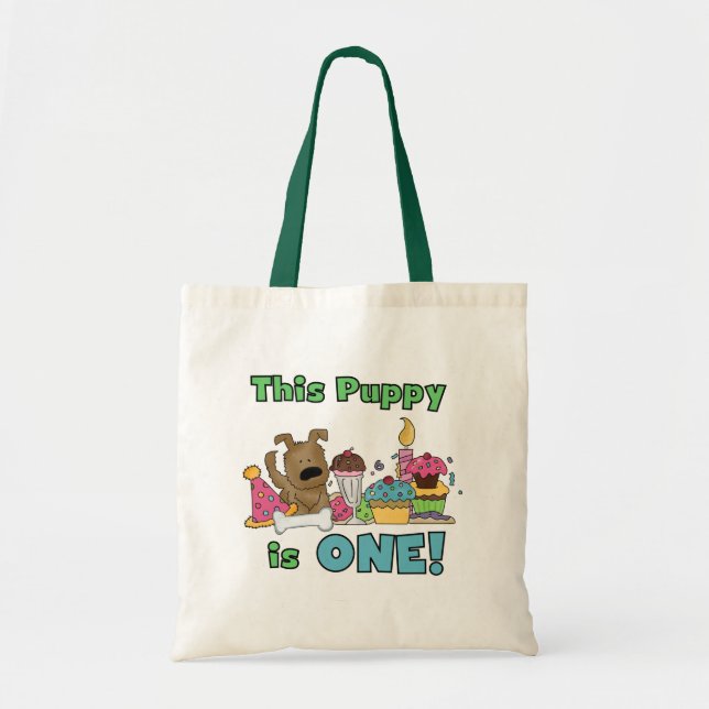 Tote Bag Ce chiot est un tee-shirt et un cadeau (Devant)