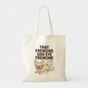 Tote Bag Ce côté français Chien Bouledogue Français Drôle M
