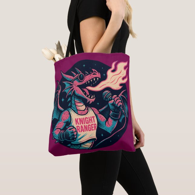 Tote Bag Ce dragon crache le feu (De près)