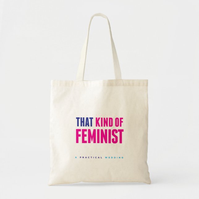 Tote Bag Ce genre de féministe (Devant)