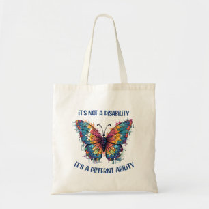Tote Bag Ce n’est pas un handicap, c’est une capacité diffé