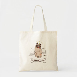 Tote Bag Ce n'était pas moi ange carlin drôle de citation