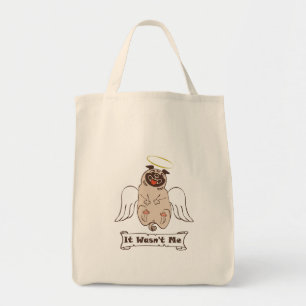 Tote Bag Ce n'était pas moi ange carlin drôle de citation