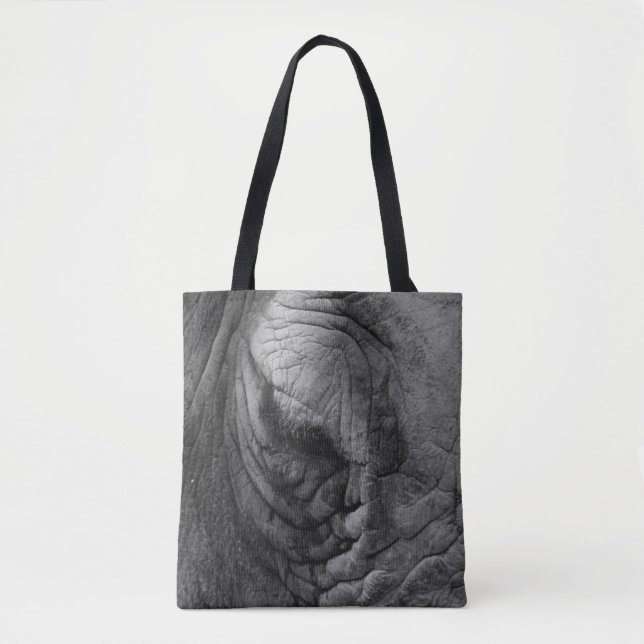 Tote Bag Ce que j'ai vu White Rhino (Devant)