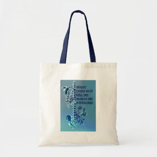 Tote Bag Ce qui ne me tue pas me rend impressionnant