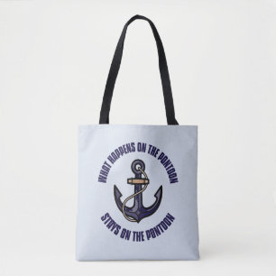 Tote Bag Ce qui se passe drôle lors du voyage de vacances P