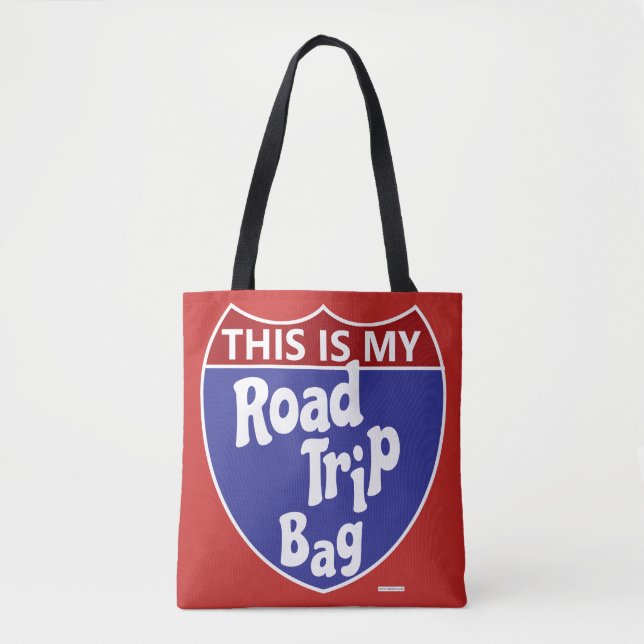Tote Bag Ce voyage par la route impressionnant (Devant)