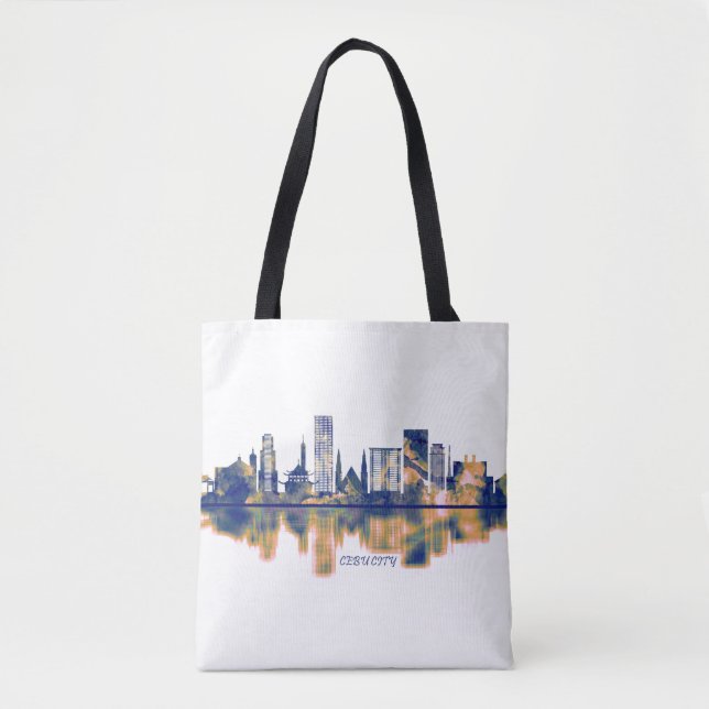 Tote Bag Cebu City Skyline (Devant)