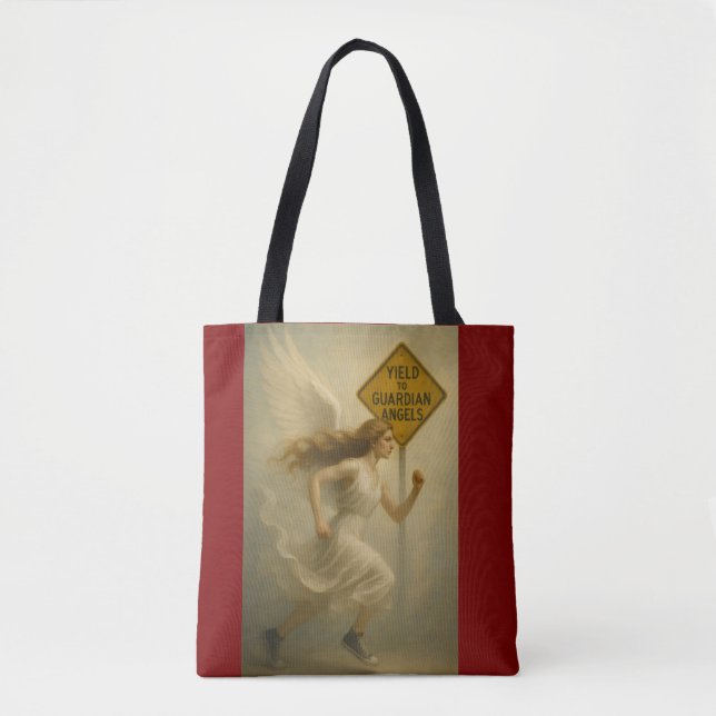 Tote Bag Céder aux anges gardiens (Devant)