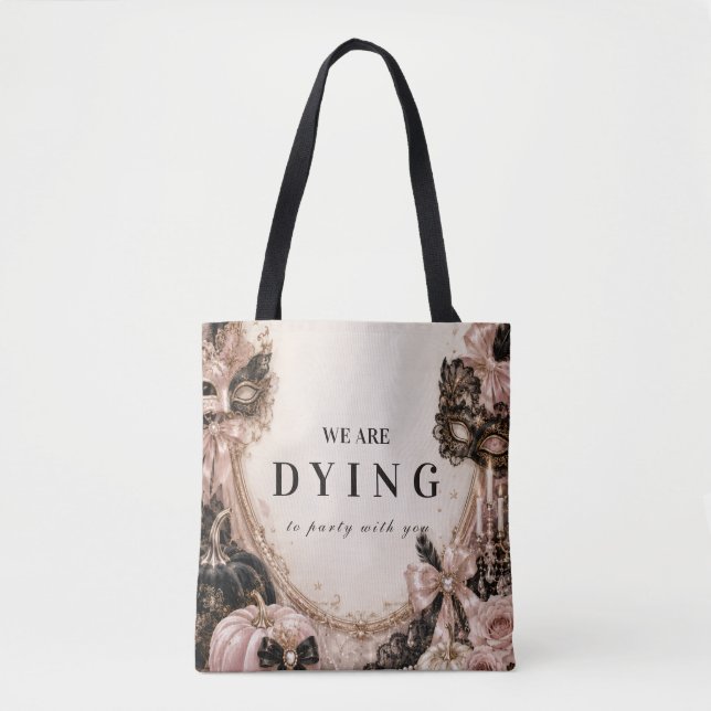 Tote Bag Célébration de Halloween Pastel Imprévisible (Devant)