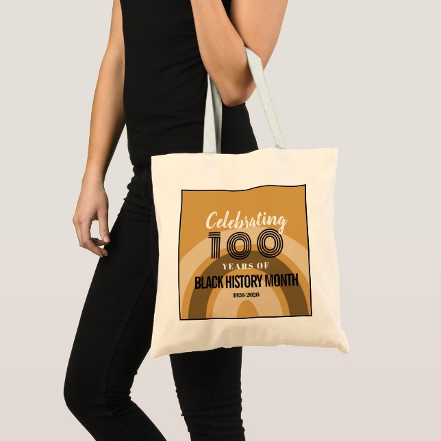 Tote Bag Célébration des 100 ans du Mois de l'histoire des  (Devant (produit))
