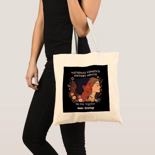 Tote Bag Célébration du Mois de l’histoire des femmes (Devant (produit))