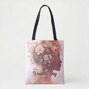 Tote Bag Célébration élégante de la Journée de la femme Fle