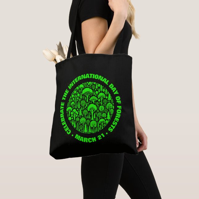 Tote Bag Célébrer la Journée internationale des forêts (De près)