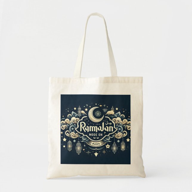 Tote Bag Célébrer le Ramadan avec le mode RamadanOn (Devant)