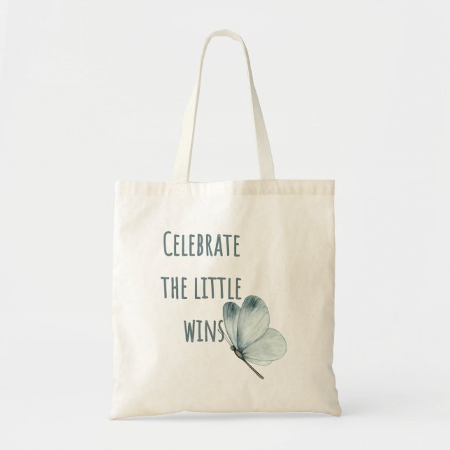 Tote Bag Célébrez les petites victoires (Devant)