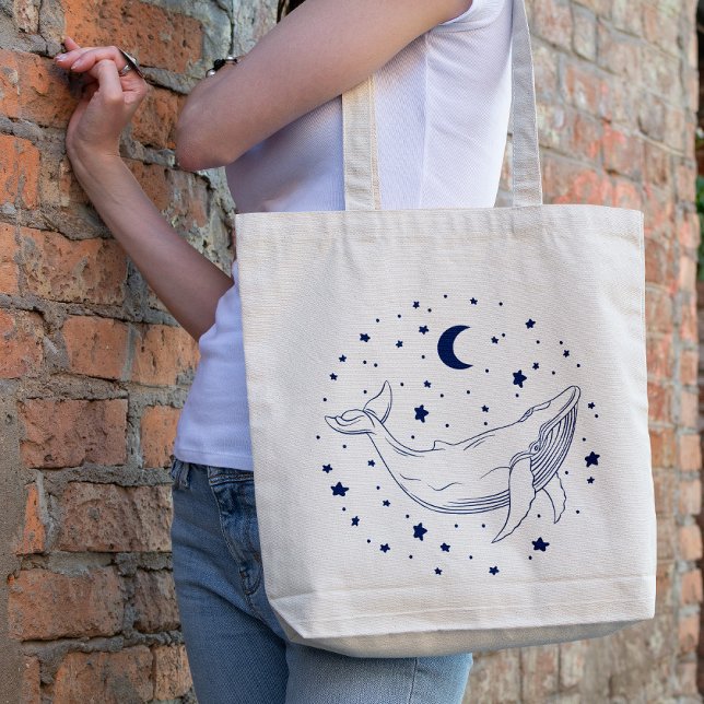 Tote Bag Celestial Whale  (Créateur téléchargé)