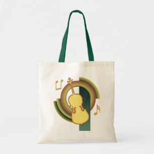 Tote Bag Cello Deco 1
