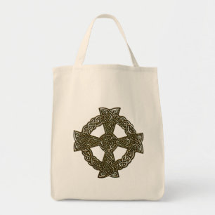 Tote Bag Celtic Cross Irish Art History Collection