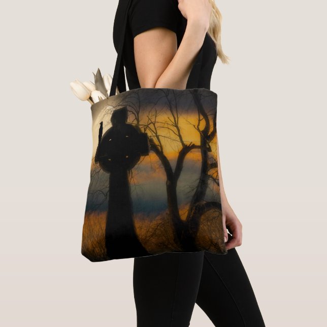 Tote Bag Celtic Moon Fourre-tout (De près)