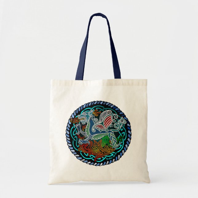 Tote Bag Céltique dragon (Devant)