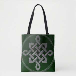 Tote Bag celtique noeud irlande symbole antique païen irlan