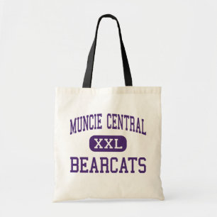 Tote Bag Central de Muncie - Bearcats - haut - Muncie