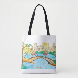 Tote Bag Central Park fourre-tout de tour de Rhodesian