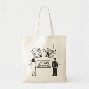Tote Bag centre de contrôle urbain intelligent, centre de c