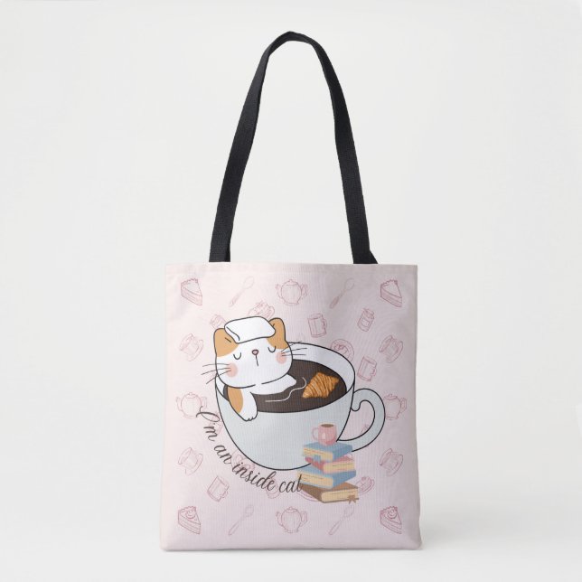 Tote Bag Centre de Spa pour Chat Intérieur (Devant)