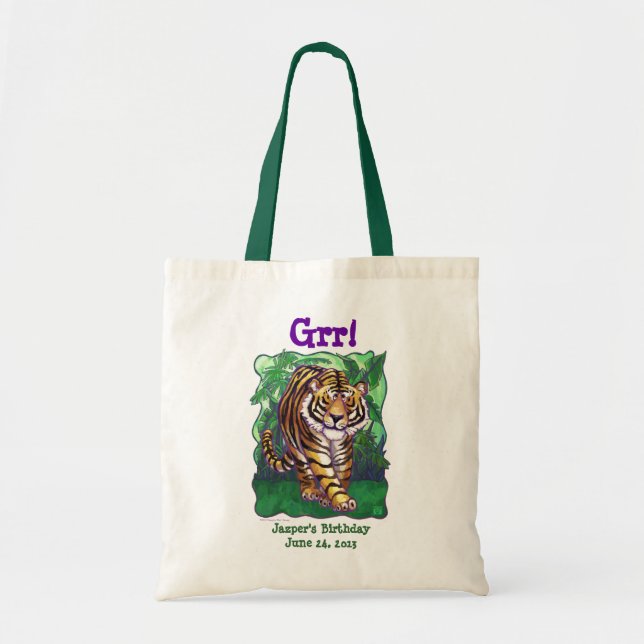 Tote Bag Centre du Tiger (Devant)