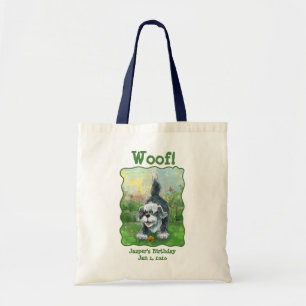Tote Bag Centre Shaggy Sheep Chien