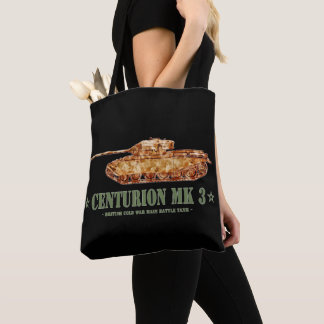 Tote Bag Centurion MK 3 Tank British MBT de guerre froide