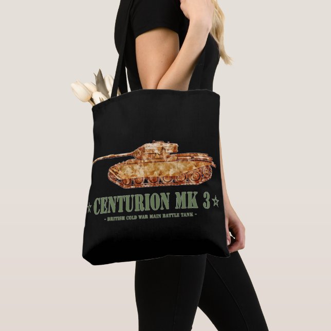 Tote Bag Centurion MK 3 Tank British MBT de guerre froide (De près)