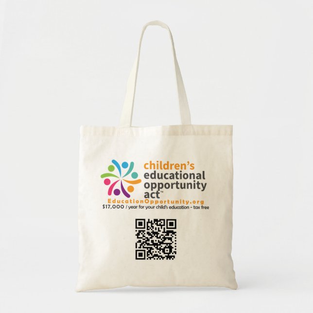 Tote Bag CEO Act Budget Fourre-tout (Devant)