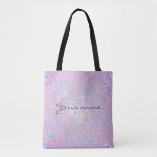 Tote Bag Cercle de croissance - motif géométrique -