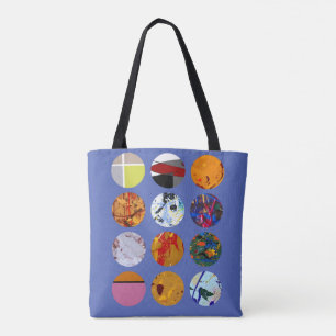 Tote Bag Cercles de motif Design #3