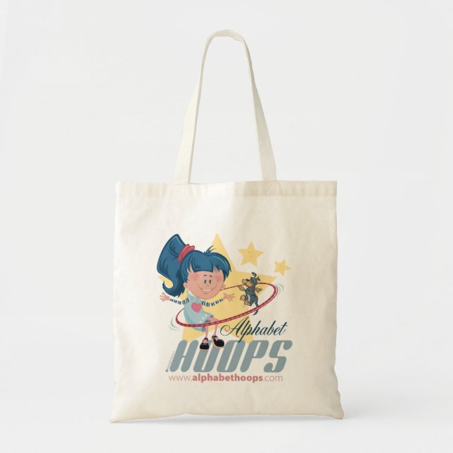 Tote Bag Cercles fourre-tout d'alphabet (Devant)