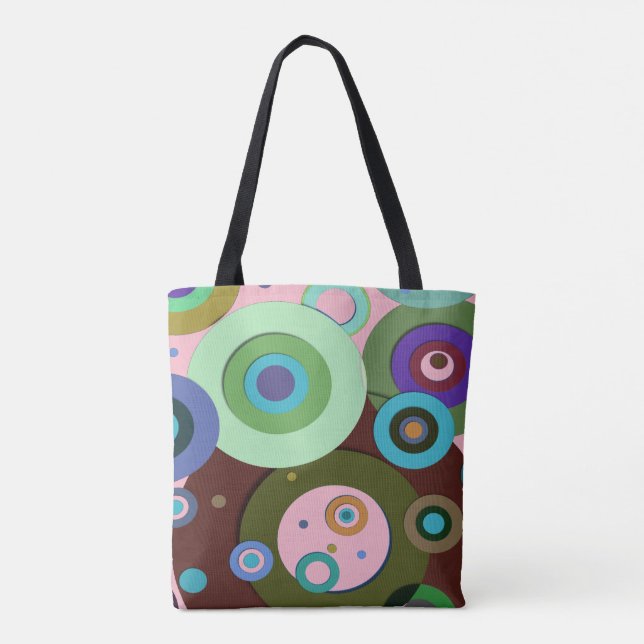 Tote Bag Cercles intérieurs #9 (Dos)