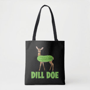 Tote Bag Cerf drôle de Dill Humour adulte Nature drôle Cerf