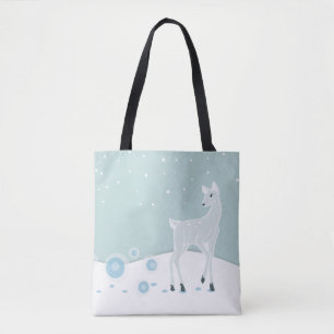 Tote Bag Cerf neigeux
