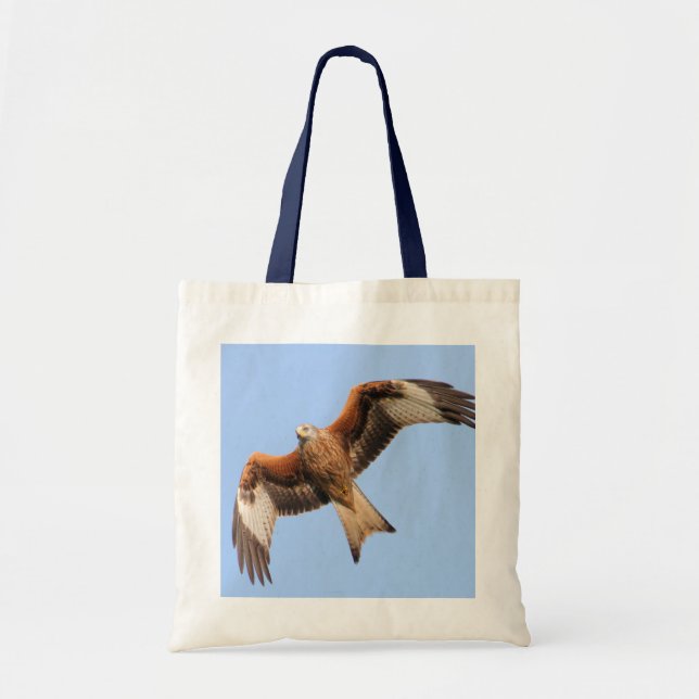 Tote Bag Cerfs-volants rouges sauvages (Devant)