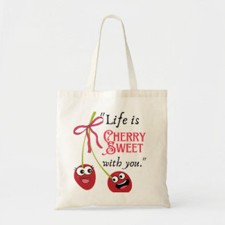 TOTE BAG CERISE