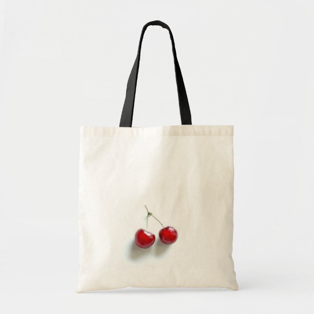 Tote Bag Cerises rouges (Devant)