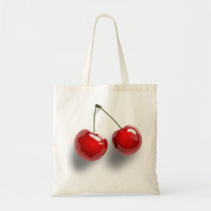 Tote Bag Cerises Tige Vernissées Bizarres