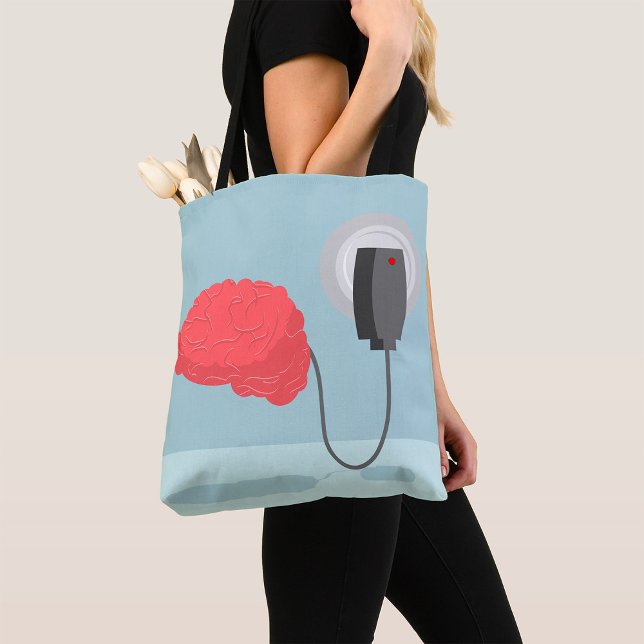 Tote Bag Cerveau électrique (Créateur téléchargé)