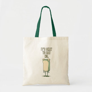 Tote Bag C'est Bien De Dire Non Citation Grenouille Grinche