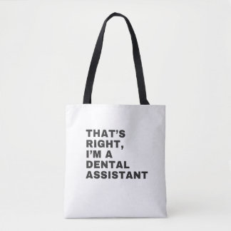TOTE BAG C'EST BIEN JE SUIS ADJOINT DENTAIRE