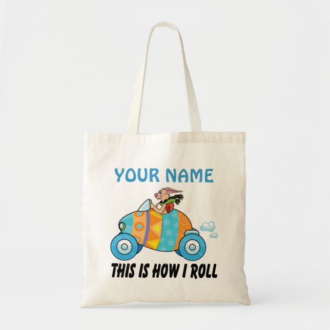 Tote Bag C'est comment je roule (Devant)