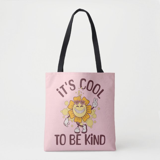 Tote Bag C'est cool d'être gentil (Devant)